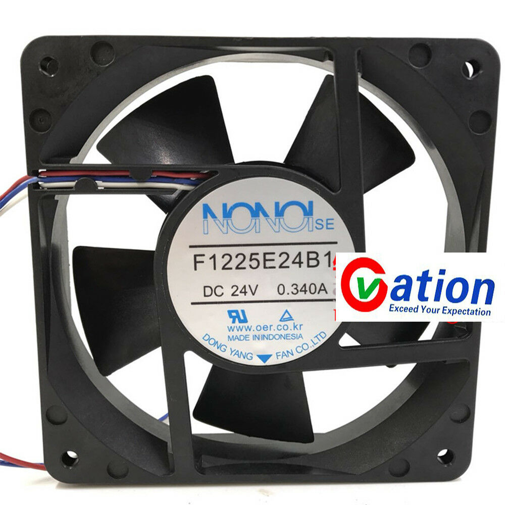 For NONOIse F1225E24B1 Daul ball Inverter cooling fan DC24V 120*120*25mm 3pin