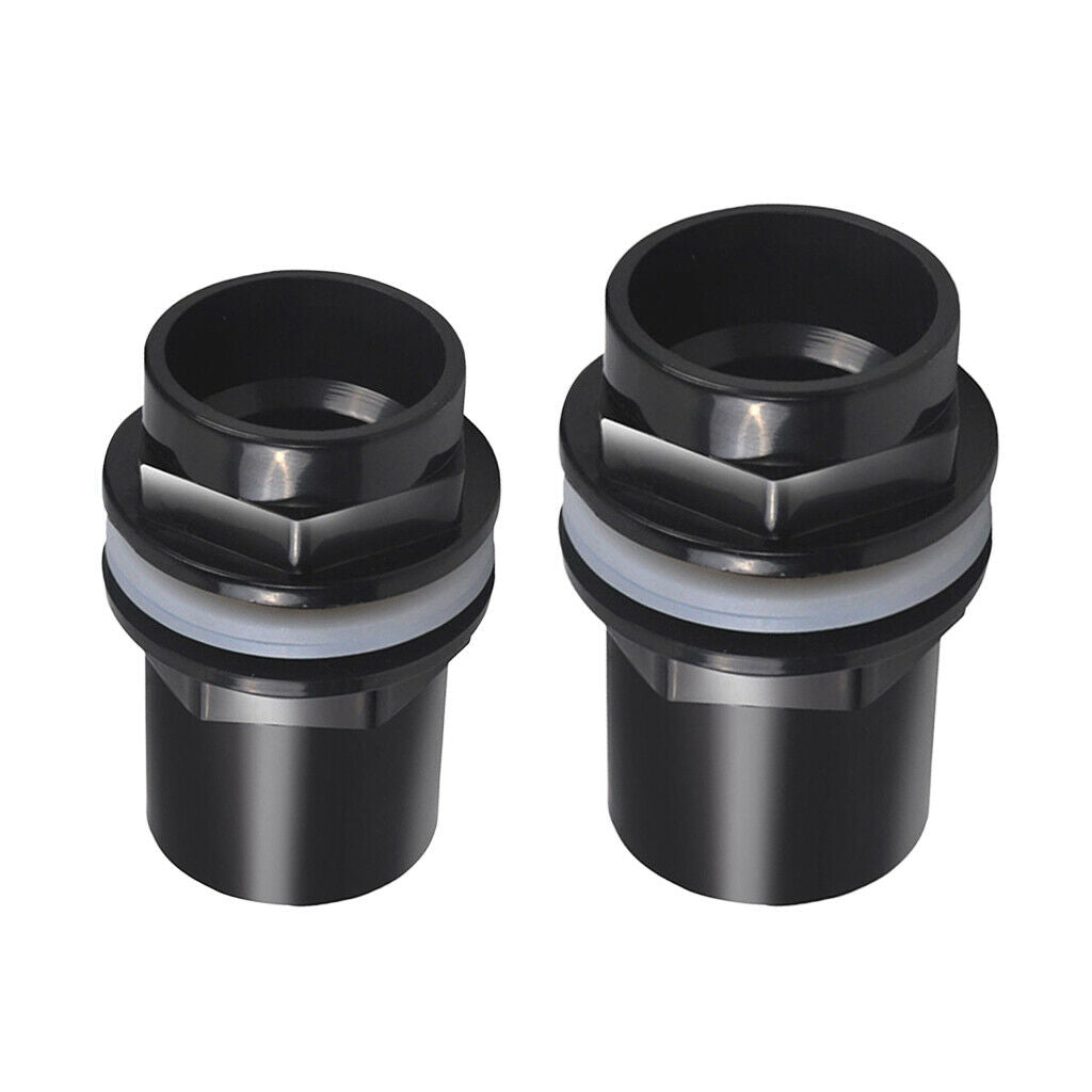 2x Aquatic Fish Tank Water Tube Valves Joint Connector Kit 25mm & 32mm Dia.