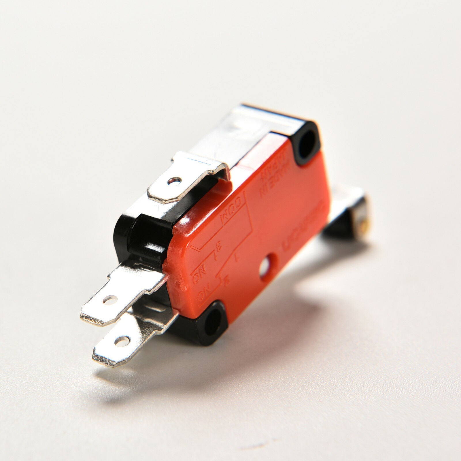 2X Micro Switch Spdt Hinge Roller Lever 15A V-156-1C25 Nice Small Usef WF