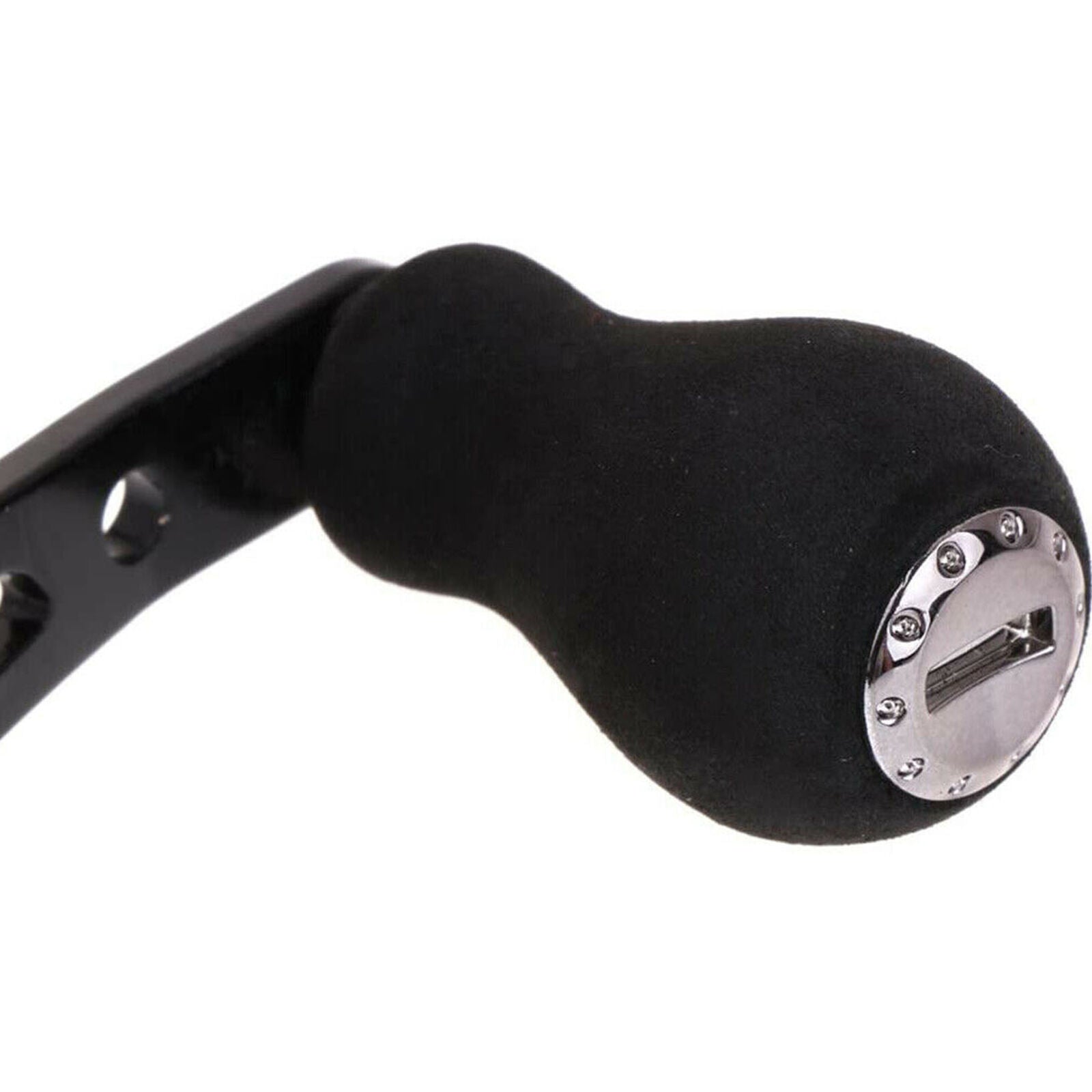 Black Power Fishing Reel Handle Grip For Abu Garcia Daiwa Baitcasting Reel