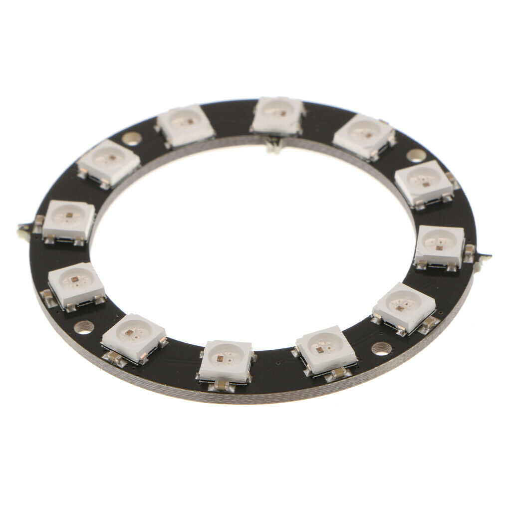 12Bit WS2812 5050 RGB Full-Color LED Driver Light Ring Development Board