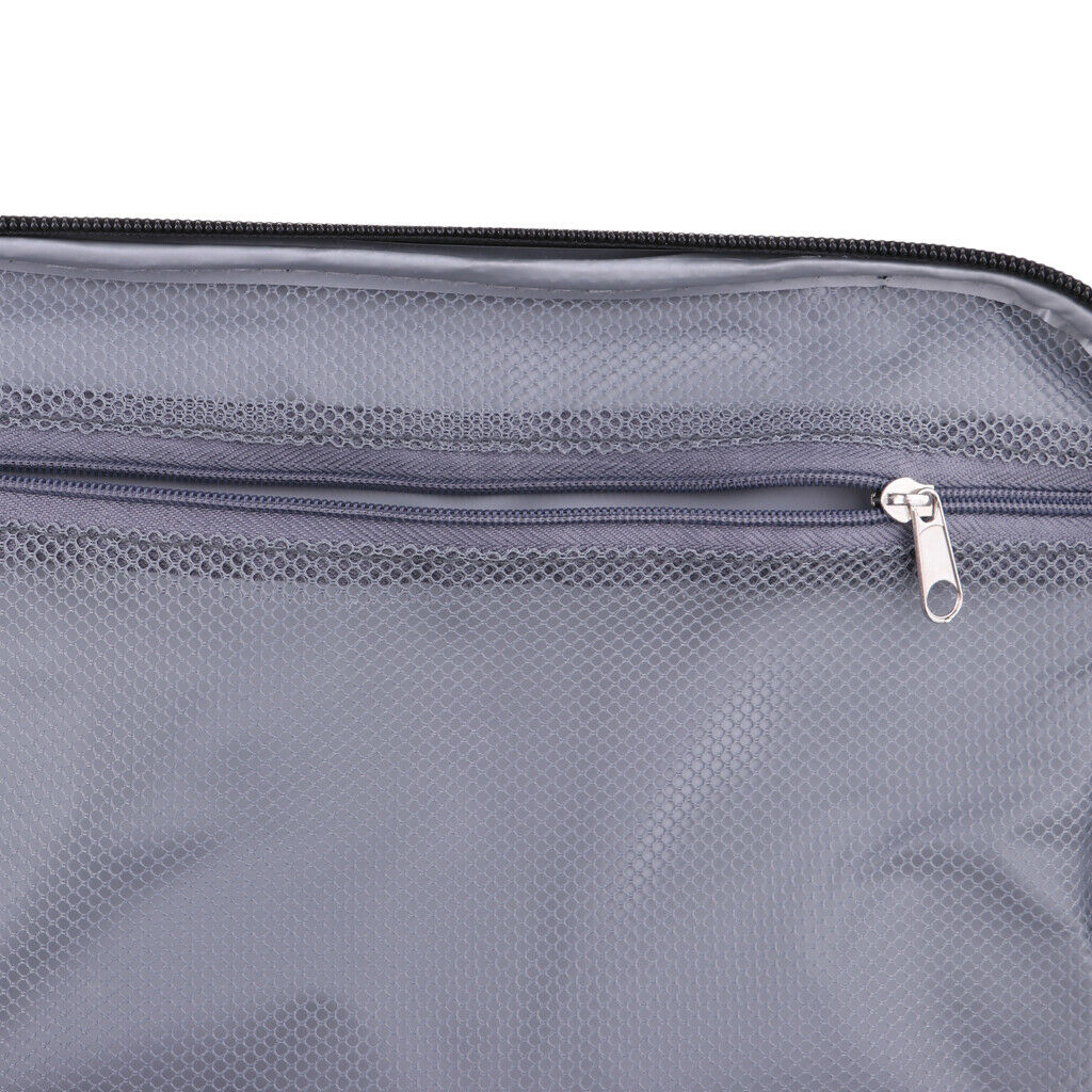 Lunch Cooler Bag Camping Picnic Travel Food Drinks Insulated Carry Box Black