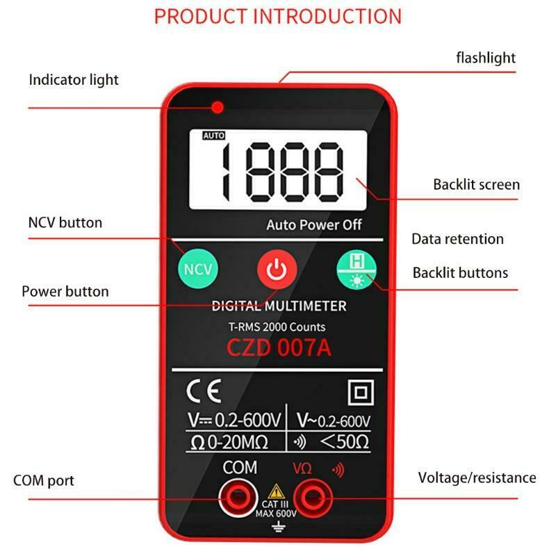 Multi Function Multimeter AC/DC Voltage Resistance Analog Tester Automatic