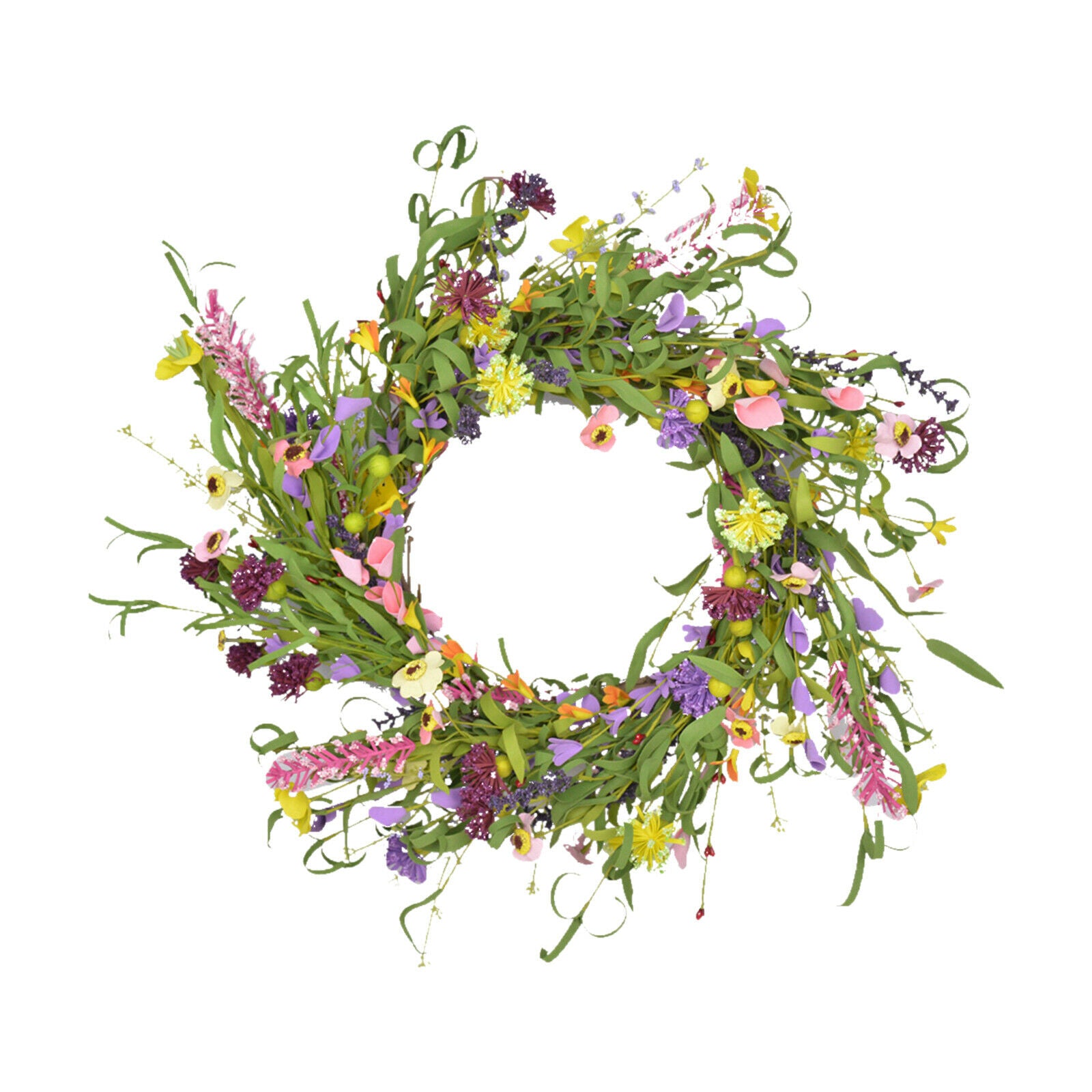 Flower Wreath Handmade Floral Spring Summer Garland Shop Window Decorative