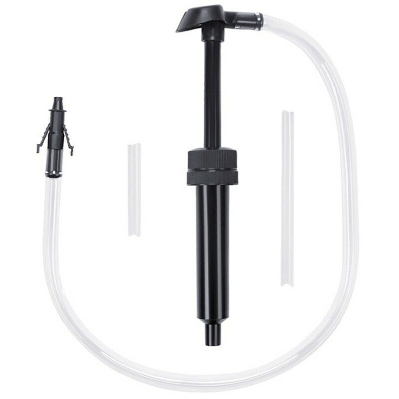 Fuel Oil Hand Siphon Pump Manual Hand Transfer Petrol Liquid Fluid Pump Car MaR3