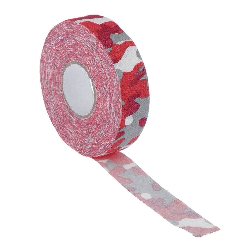 Lots 2 1'' Wide Anti-Skid Tensile Sticky Cotton Ice Hockey Guard Tape Wrap