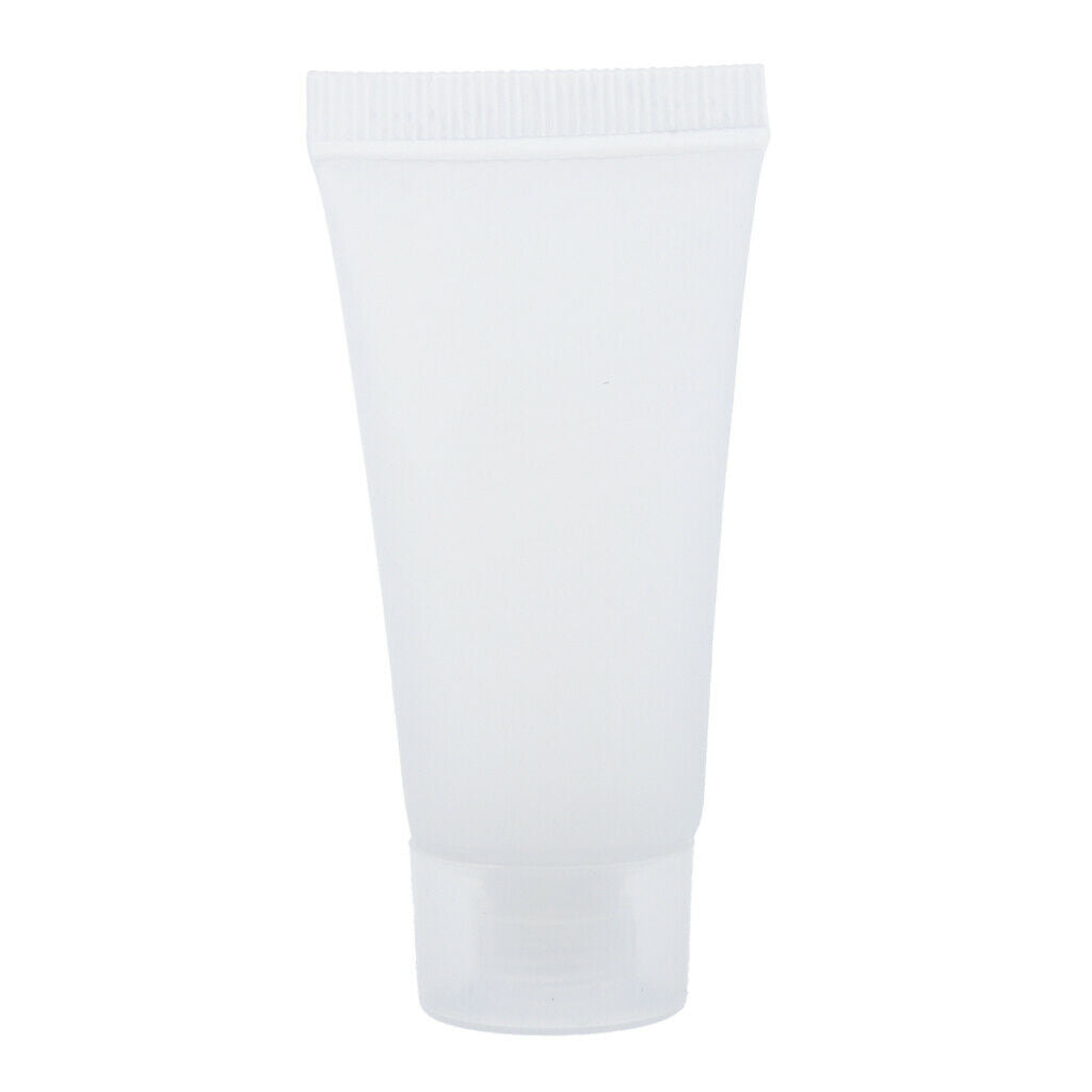 40Pcs Refillable Squeeze Tube Bottles Packing Holder for Balm Lotion 20ml