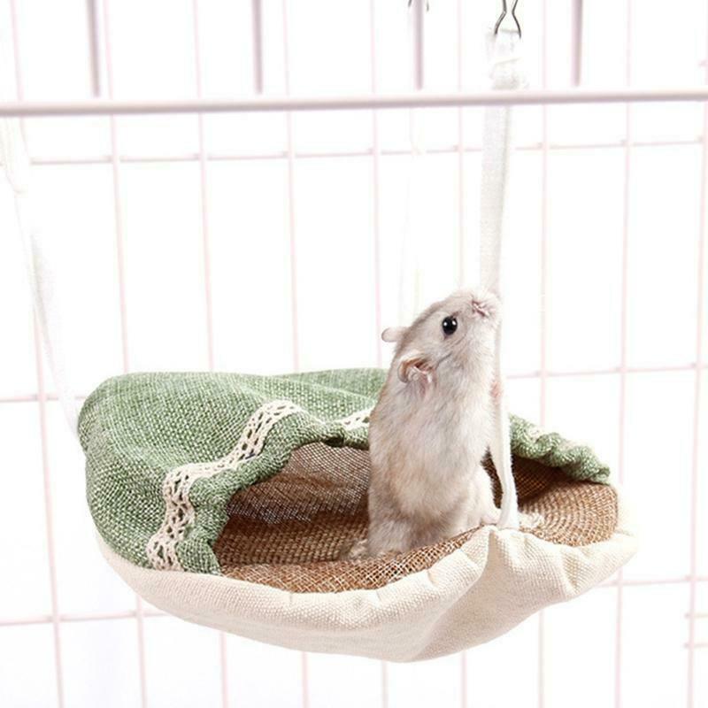 Small Animal Hammock Sleeper Double Bed Cage Accessories for Hamster Rat