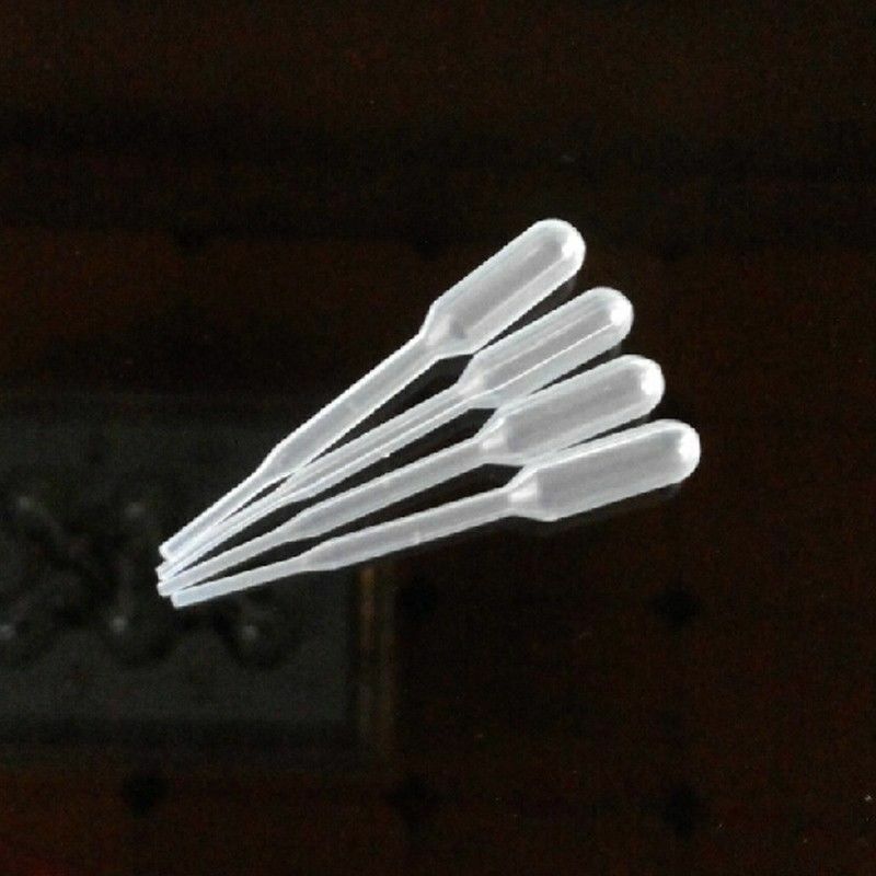 200pcs 0.2ml Graduated Dropper Polyethylene Pipettes for Experiment Medical