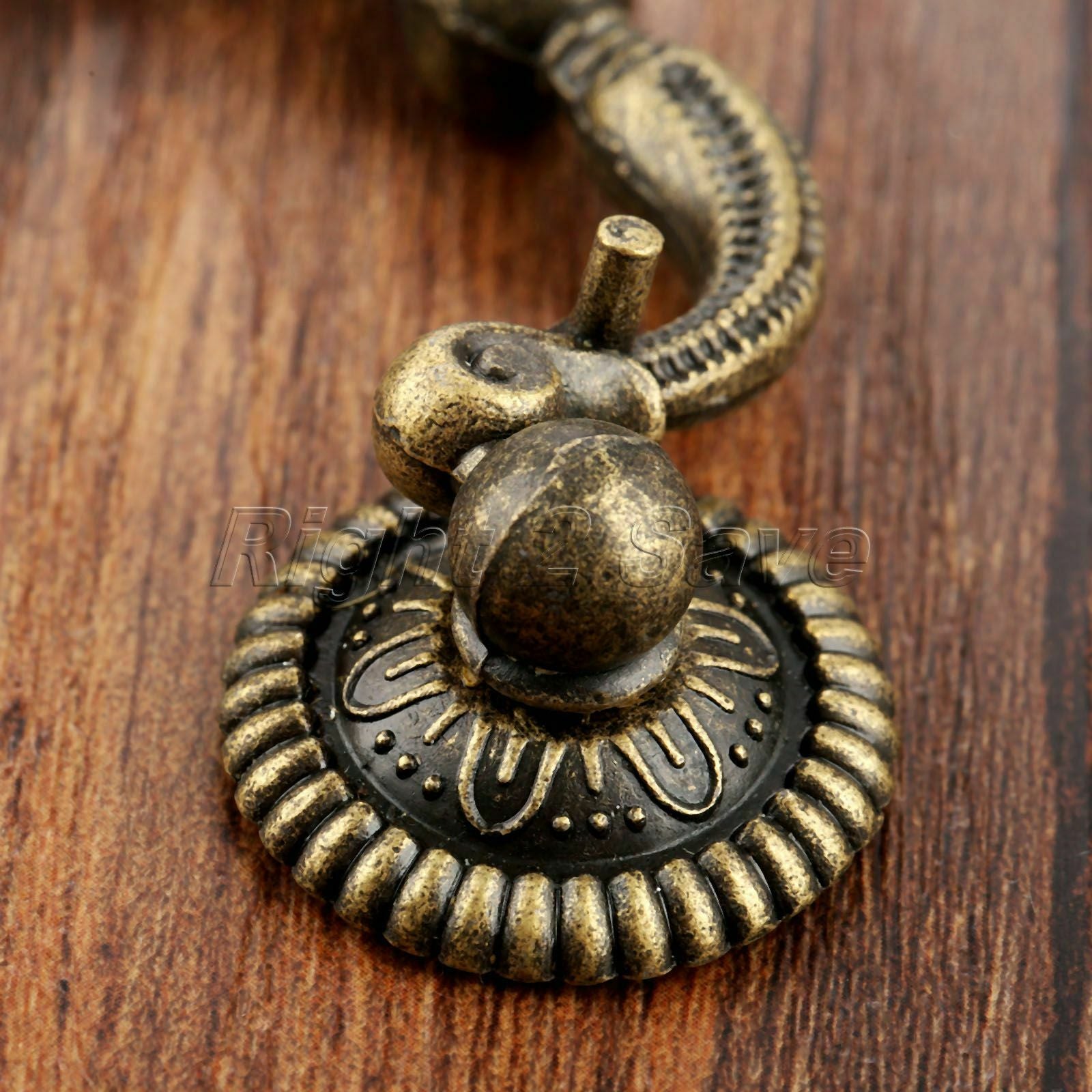 European Style Door Handle Retro Jewelry Box Drawer Pulls Furniture Cabinet Knob