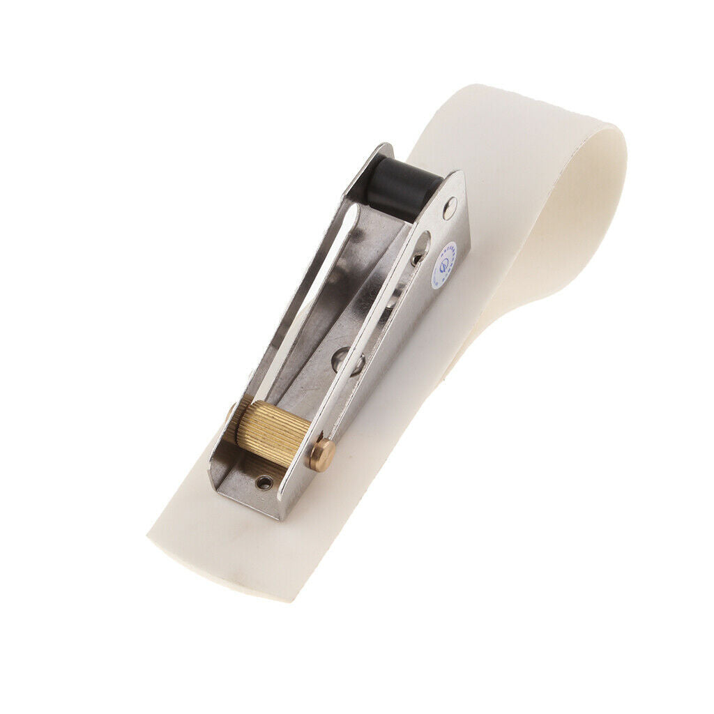 Dock Edge Fender Line Holder Height Adjuster for Pontoon Boat Rails - White
