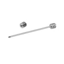 2 Pieces Barbell Pin Collar Lapel Tie Bar Mens Wedding Stick Clip