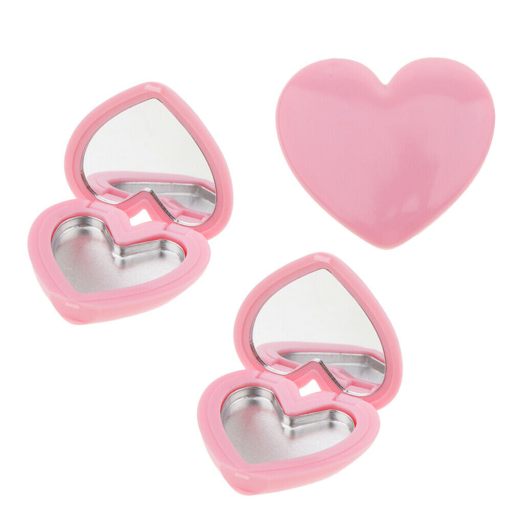 6PCS Fashion Cute Heart-Shaped Style Design Lipstick ,Eyeshadow,Blush Case