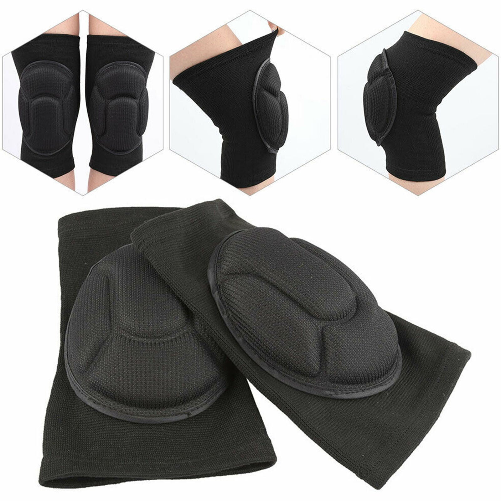 1 Pair Knee Pads Construction Professional Work Safety Comfort Gel Leg Protector