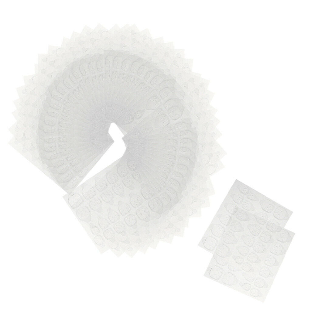 240 Piece Adhesive Nail Tabs False Nail Tips Manicure Double Sided Tapes