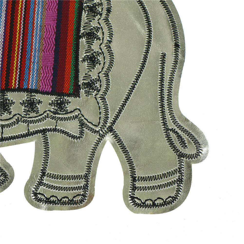 Elephant Sequins Sew On Patches For Clothes DIY Bag Clothing Coat Craf.l8