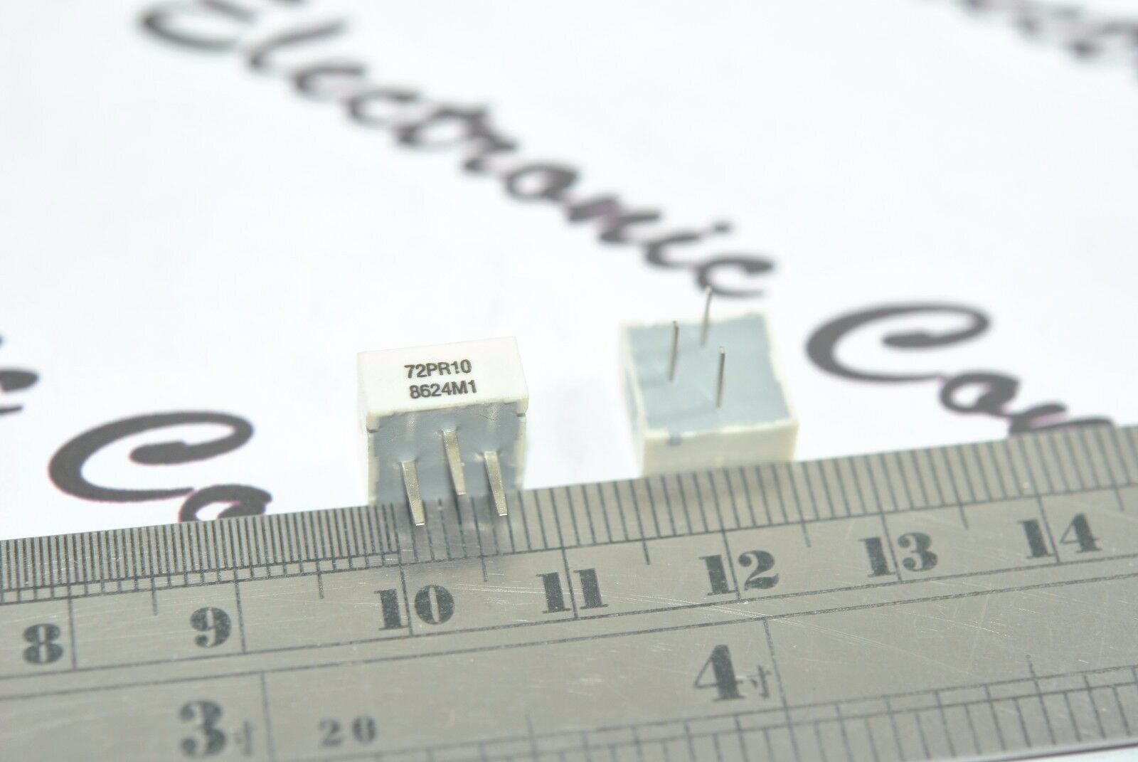 35pcs - Beckman 10R (10ohm) 72PR10 1-Turns Variable Potentiometer / Trimmer