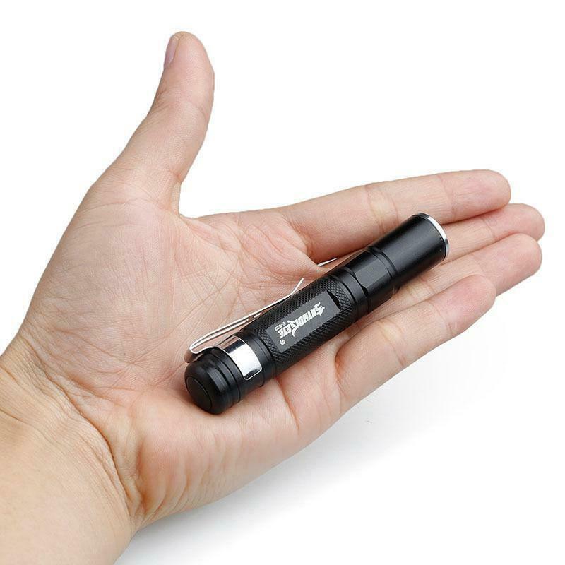 Waterproof 2000LM Pocket LED Flashlight 1 Mode Zoomable LED Torch Mini Penlight