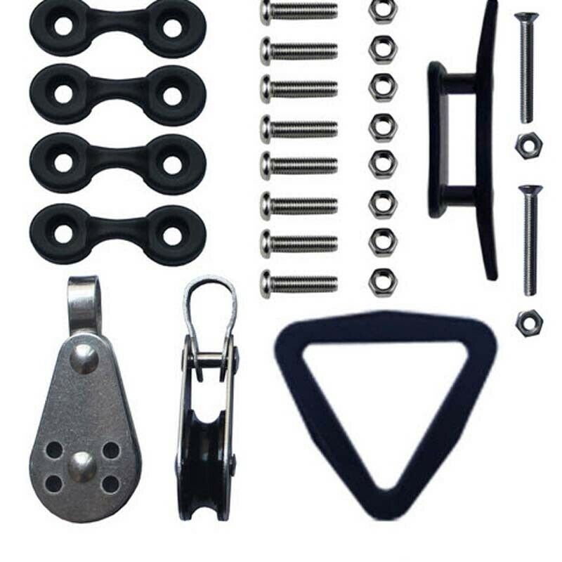 Stainless Nylon Pulley Guard Eye Pulley Kits for