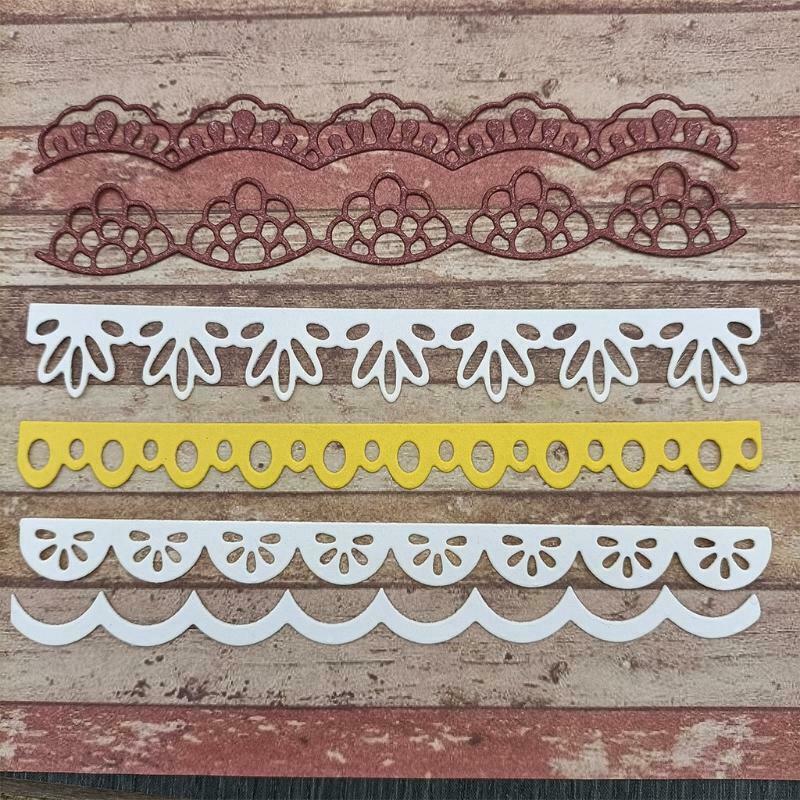 Lace Metal Cutting Dies Stencil DIY Scrapbooking Album Paper Card Template Mold
