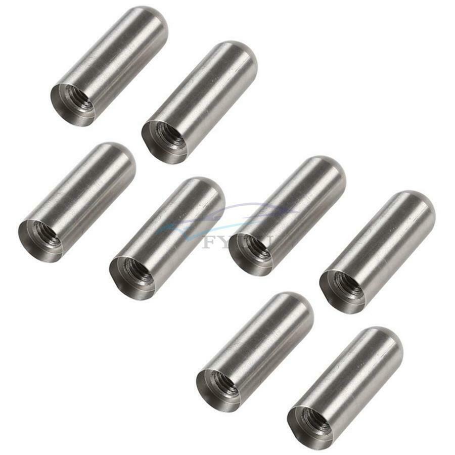 8PCS Car Door Hinge Pin Bolt Guide Liner For 2007-2019 Wrangler JK JL 2007-2019