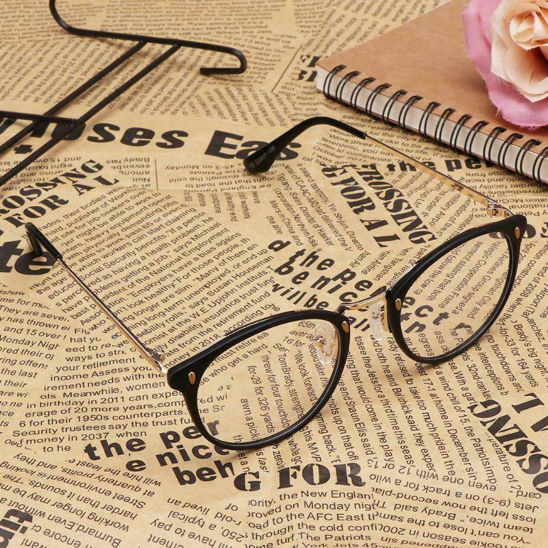 Retro Men Women Clear Lens Eyeglass Optical Computer Glasses Blue Light Blocking