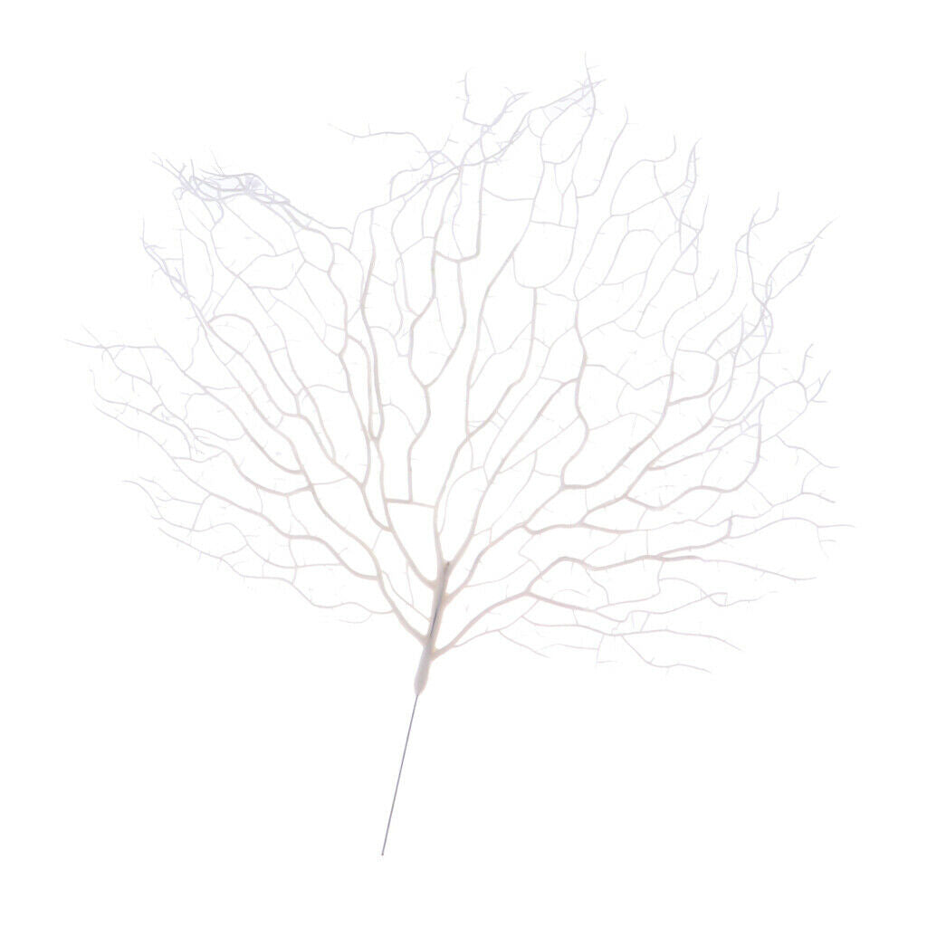 Artificial Coral Branch Decorative Tree Dried Plants Branches Decor White
