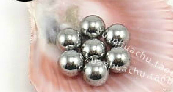 100 pcs stainless steel nail polish agitator mixing balls  4mm 0.16" inch