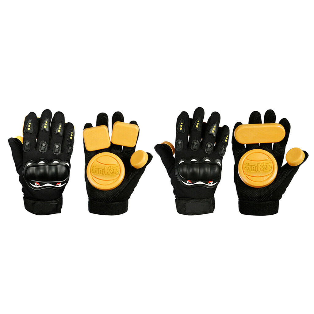 1 Pair Longboarding Gloves Armguard Slider Skating Gloves Safety Guard A