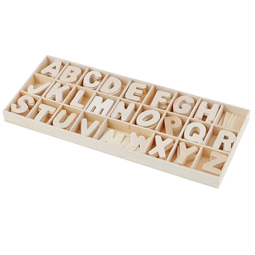 Prettyia Script Names Letters Words MDF Personalised Book Art Wooden Wood