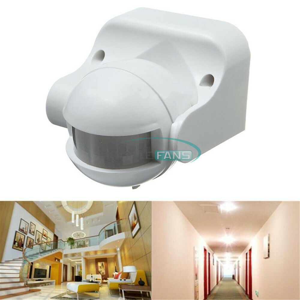 180 Degree Lighting PIR Motion Movement Sensor Detector Switch Home Outdoor