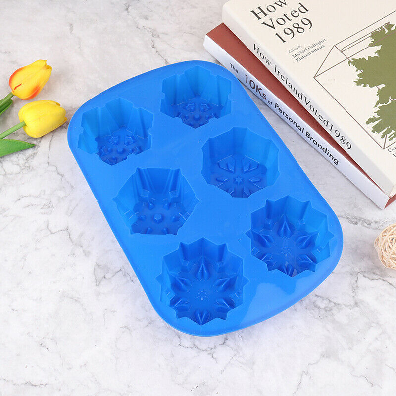 snowflake silicone mold christmas snowflake silicone soap mold cake mo.l8