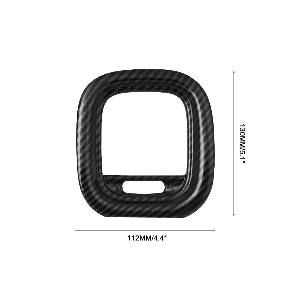 For Dodge Charger 15-21 Carbon Fiber Car Air Vent Outlet Cover Trim A/C Vent