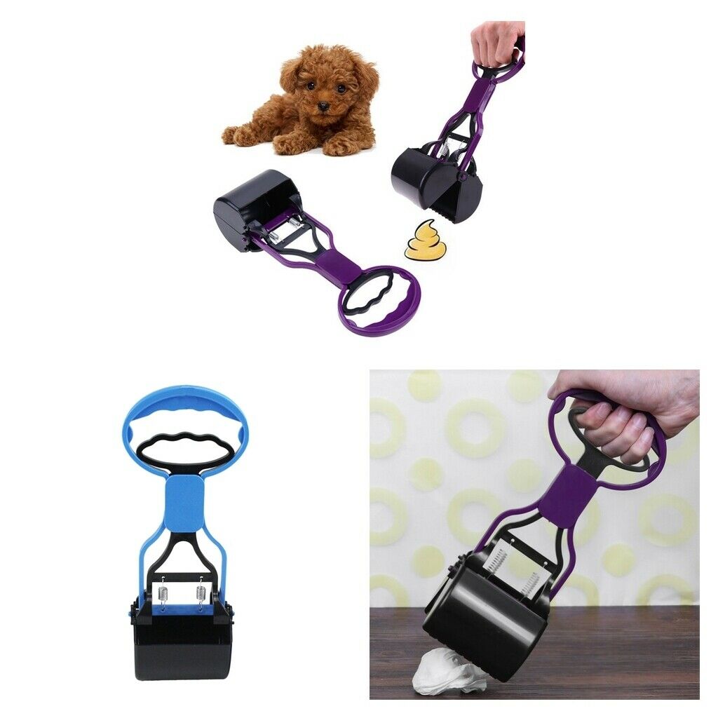 2 Pieces Cat Dog Poop Scooper Doggie Pet Waste Collector Cleaning Tools