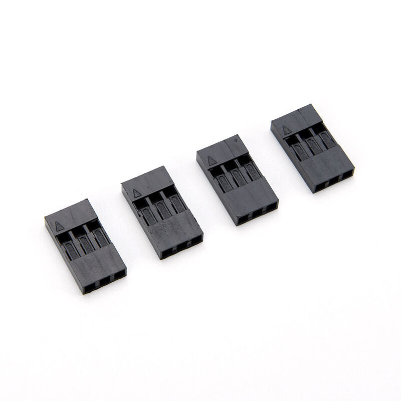 100X 3P  Jumper Wire Cable Housing Female Pin Connector 2.54 mm Pitch SP WF