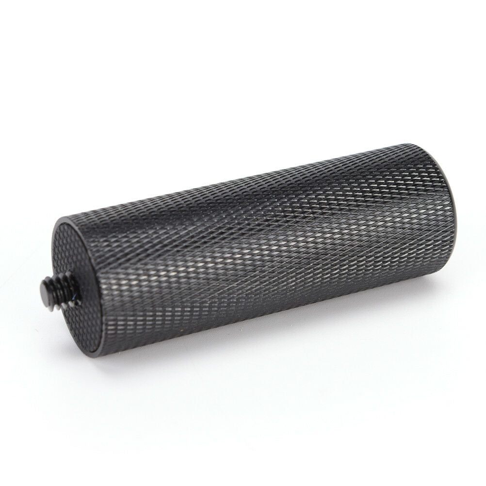 Black 1/4'' Metal Handle Hand Grip For Camera SLR DSLR Stabiliz LED FlashlightBD