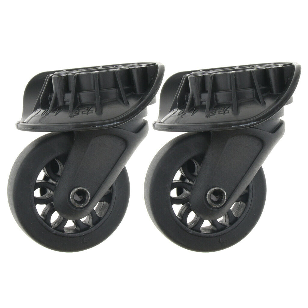 Universal Rotating Case Luggage Roll Spare Wheels for Travel A90