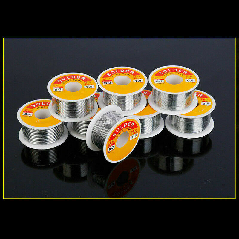 50g 0.3mm Tin Rosin Lead Core Roll Solder Soldering Wire for Repair Divine New