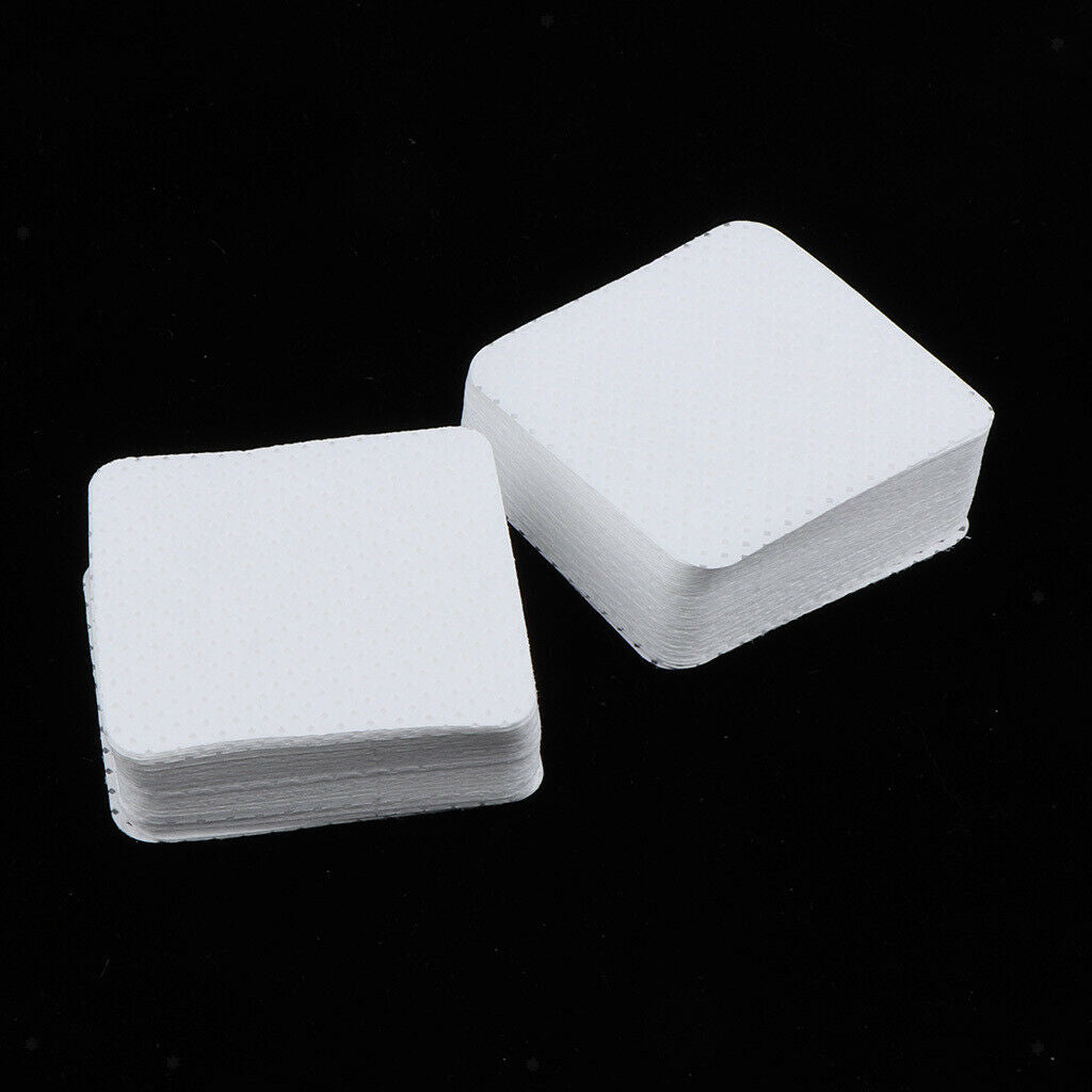 Eyelash Glue Extension Gels Remover Pads False Lashes Adhesive Wiping 100Pcs
