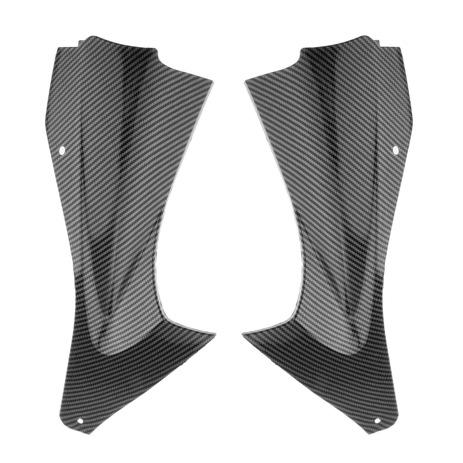 1Pair Side Air Duct Covers Cowl Trim Panel For Yamaha R6 08-14 Accessories