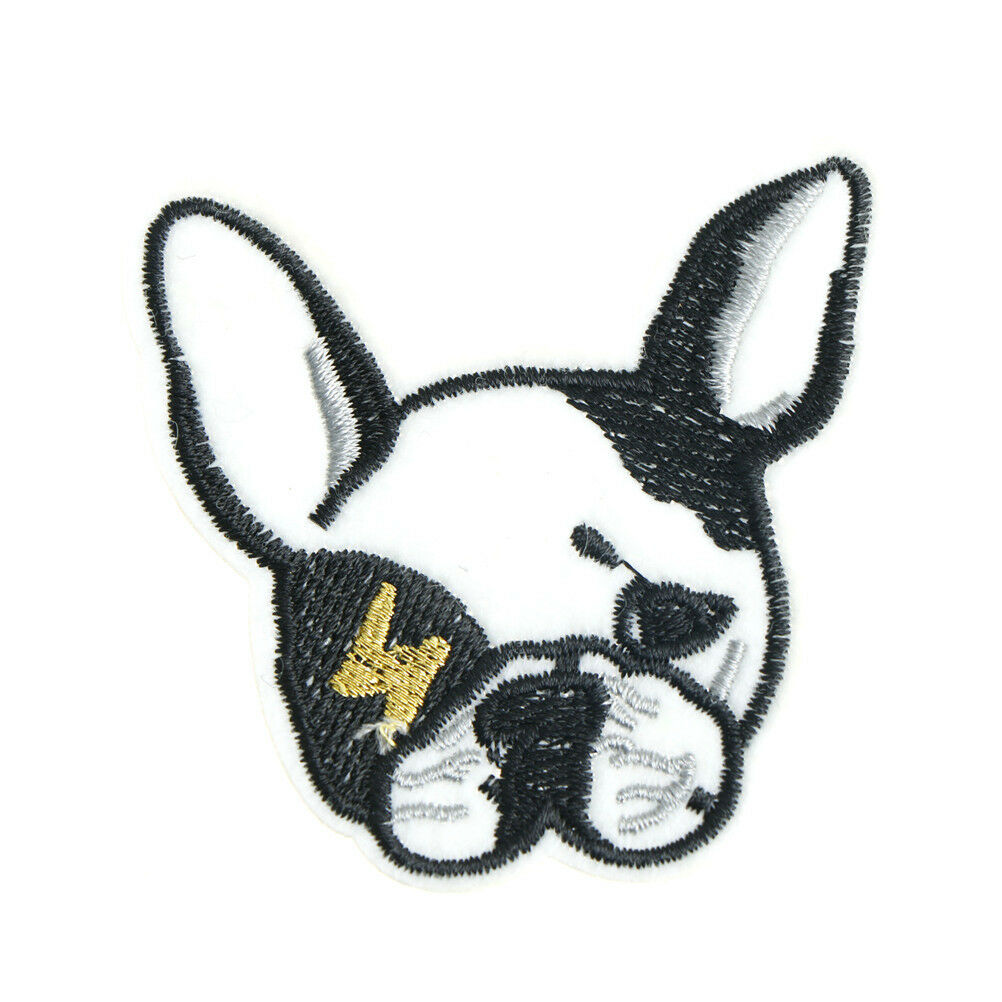 dog iron on patch sewing on embroidered applique badges clothes stickers HFU Qx