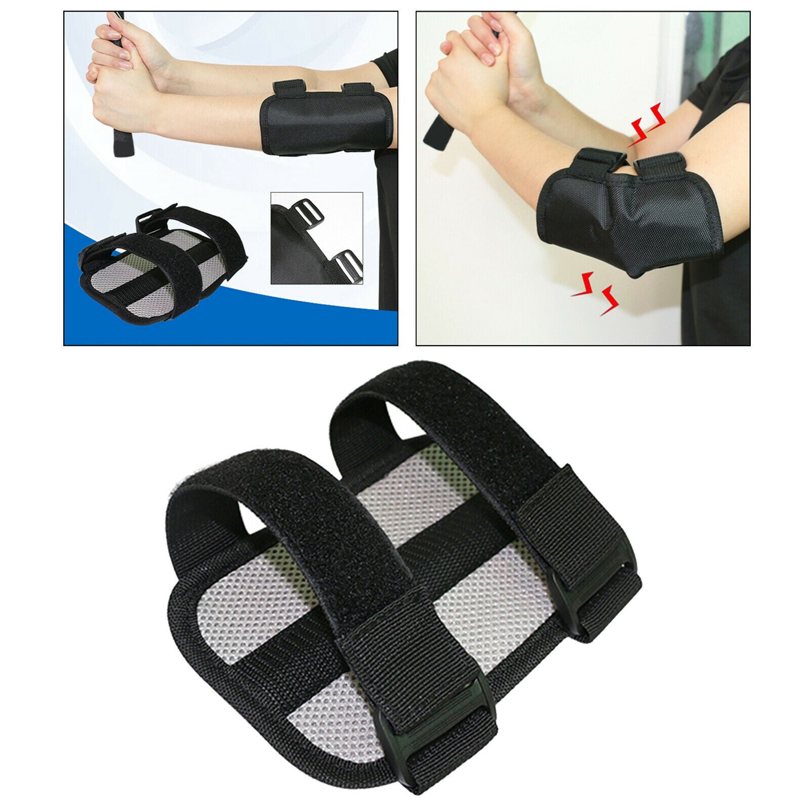 Golf Swing Training Aid Elbow Support Brace Wrist Corrector for Golfer Beginner