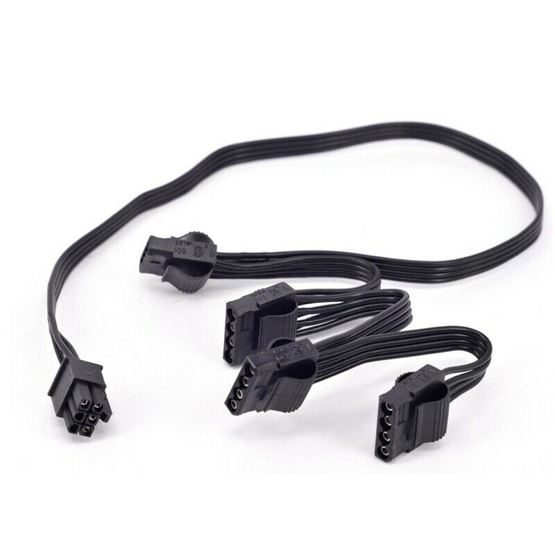 IDE 4Pin Modular Power Supply Cable for Corsair RM1000X RM550X 650X 750X 850X M3