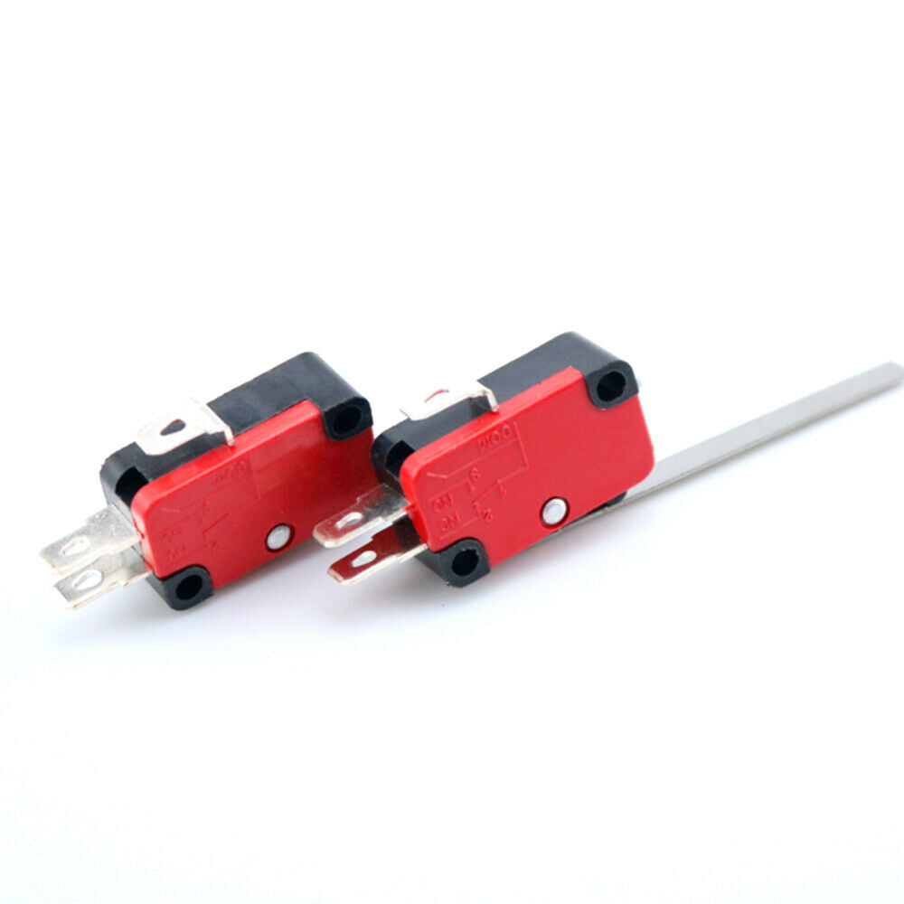 10Pcs V-153-1C25 SPDT Limit Switch Long Straight Handle Lever Type Micro Switch