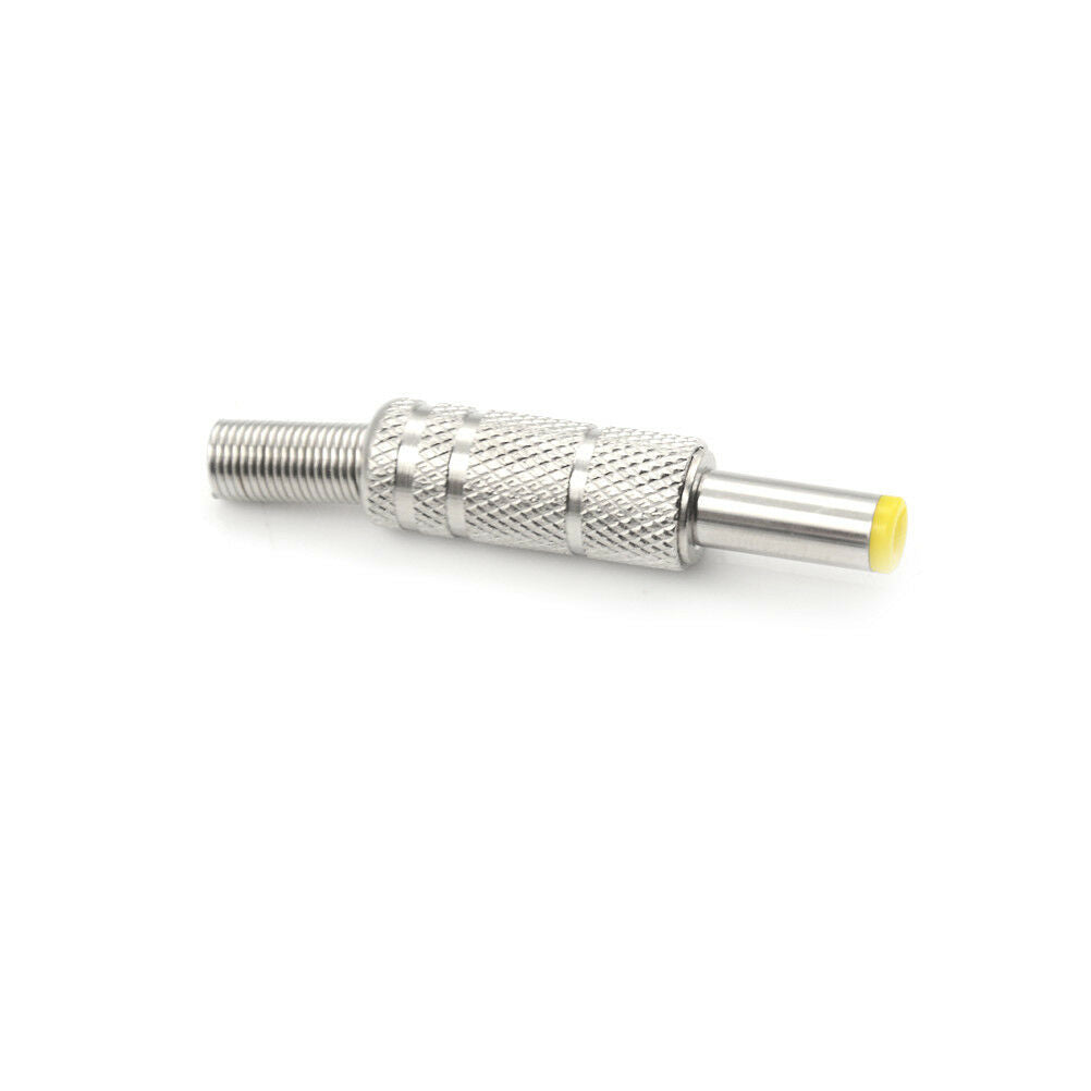 1Pc Metal 5.5*2.5mm DC Power Male Plug Jack Adapter Connector Plug 12V DSUKM Pb
