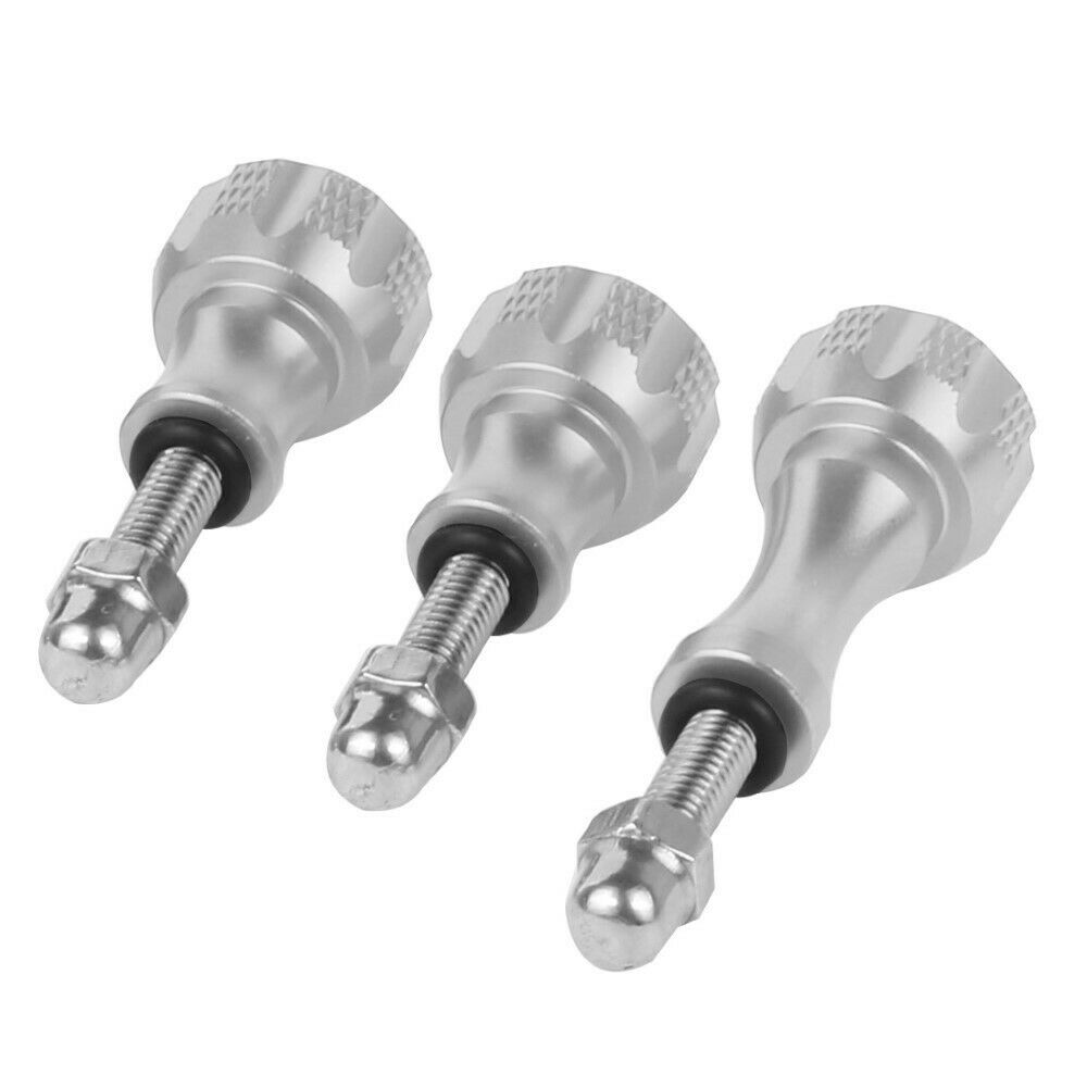3X Aluminum Alloy M5 Thumb Bolt Nut CNC Screws for DJI GoPro Hero 9 8 7 Max LIN