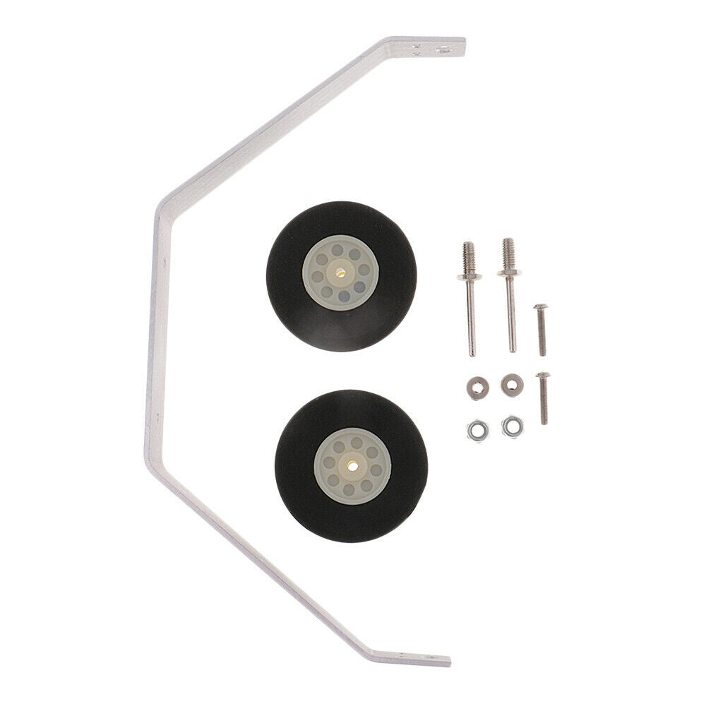 2mm Alloy Airplane Accessories Landing Kit For 25-40 Class Electric RC Airplane