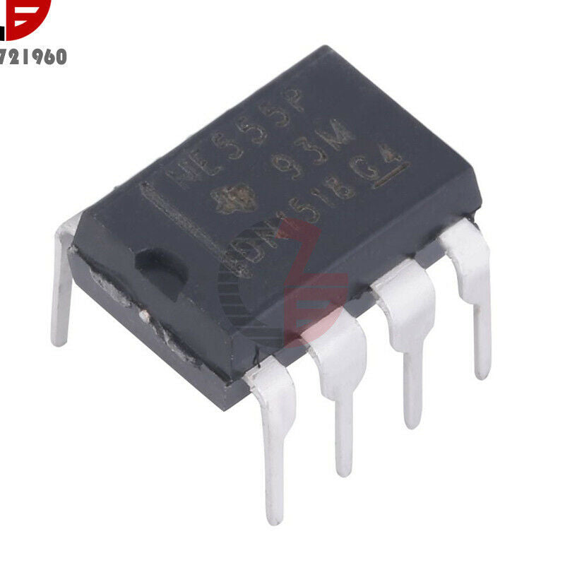 100x NE555P NE555 DIP-8 SINGLE BIPOLAR TIMERS IC NE555P