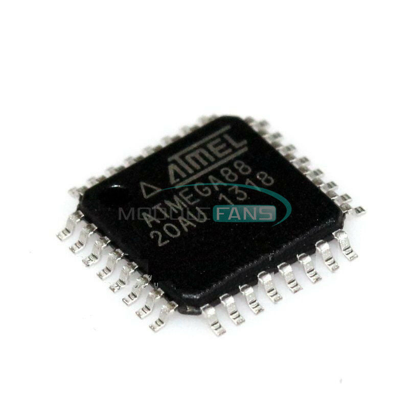 10PCS MCU 8K 20MHZ 5V ATMEGA88-20AU ATMEGA88 A32TQFP