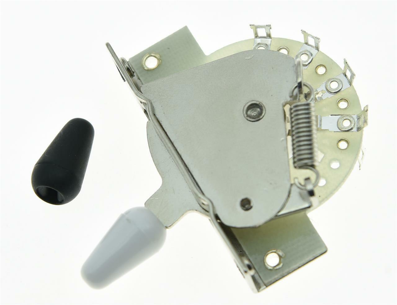 5 Way Guitar Pickup Selector Switch w/ Tips and Screws for Strat Tele Guitars